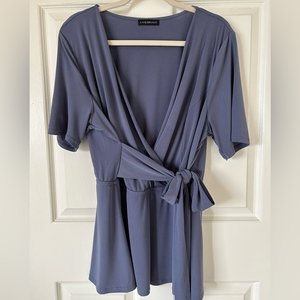 Lane Bryant Faux Wrap Top‎